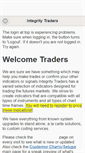 Mobile Screenshot of integrity-traders.com